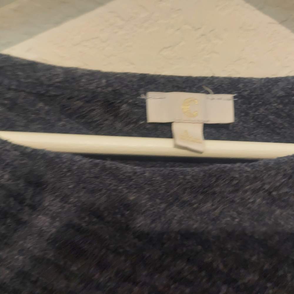 Women's Blue Sweater - Picture 3 of 3